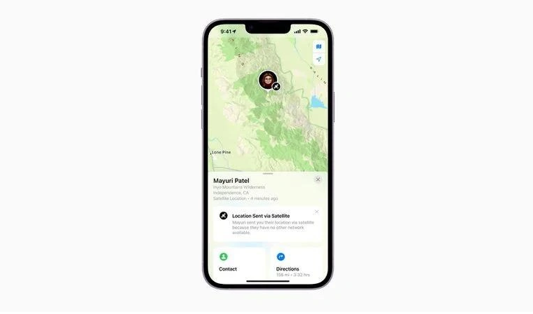 翰林镇苹果14维修分享iPhone14系列中 FindMy功能通过卫星分享位置方法教程 