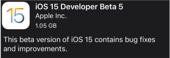 翰林镇苹果手机维修分享如何升级到iOS15.0 beta5 